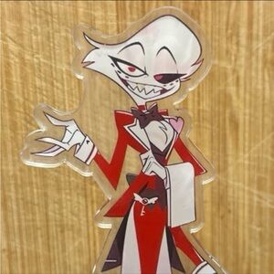 Hazbin Hotel Helluva Boss Angel Dust maid cafe anime acrylic figure standee